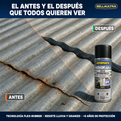 SellaUltra | Sellador Impermeable Instantáneo en Aerosol
