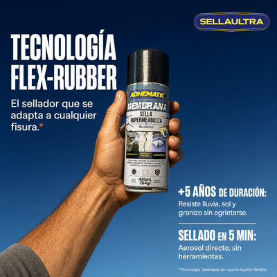 SellaUltra | Sellador Impermeable Instantáneo en Aerosol