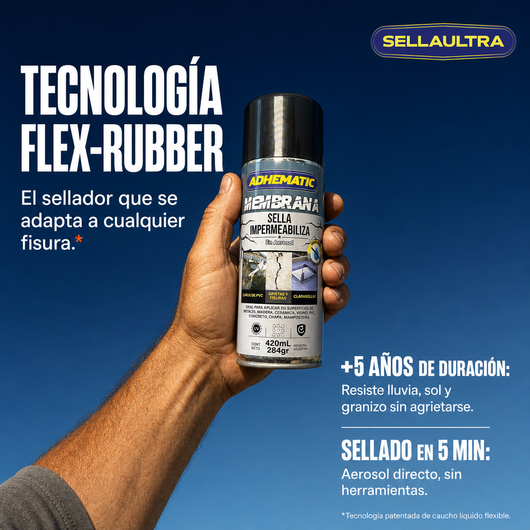 SellaUltra | Sellador Impermeable Instantáneo en Aerosol